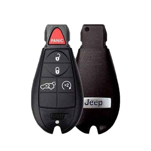 Oem NEW: 2011-2013 Jeep Grand Cherokee / 5-Button Keyless Go Fobik / PN: 56046735AG / IYZ-C01C (OE RSK-JP-6735 - main